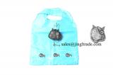 Black Kitty recycled shopping bags