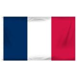 3ft X 5ft France Flag - Printed Polyester